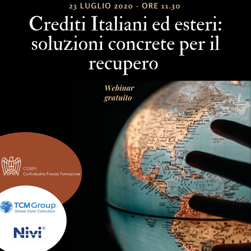 Crediti Italiani ed esteri soluzioni concrete per il recupero